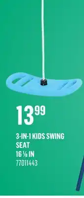Canac 3-in-1 Kids Swing Seat 161/8in offer