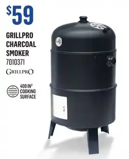Canac GRILLPRO Charcoal Smoker offer