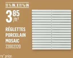 Canac Réglettes Porcelain Mosaic offer