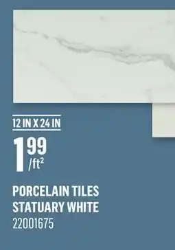 Canac Porcelain Tiles offer