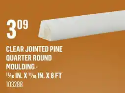 Canac Clear Jointed Pine Quarter Round Moulding - 11/16 in. x 11/16 in. x 8 ft offer