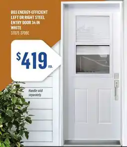 Canac B03 Energy-Efficient Left Steel Entry Door 34 in offer