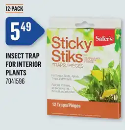 Canac Insect Trap for Interior Plants offer