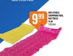 Canac Inflatable Swimming Pool Mattress offer