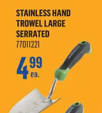 Canac Stainless Hand Trowel offer