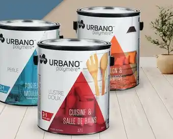 Canac Urbano Living Room & Bedroom Interior Latex Paint White&Colours3.7L offer