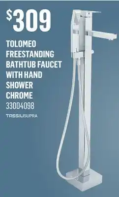 Canac Tolomeo Freestanding Bathtub Faucet with Hand Shower offer