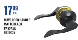 Canac Wave door handle offer