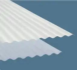 Canac Palruf White Corrugated PVC Panel 2 ft x 8 ft offer