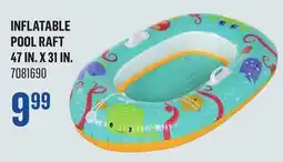 Canac Inflatable Pool Raft 47 in. x 31 in offer