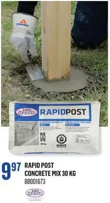 Canac Rapid Post Concrete Mix offer