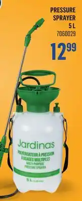 Canac Pressure Sprayer offer
