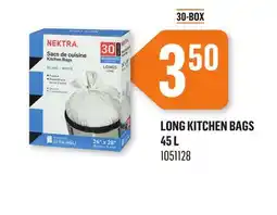 Canac Long Kitchen Bags offer