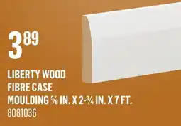 Canac Liberty Wood Fibre Case Moulding 5/8 in. x 2-3/4 in. x 7 ft offer