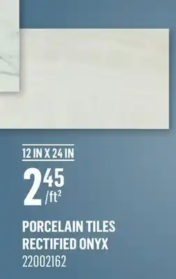 Canac Porcelain Tiles offer