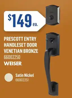 Canac Prescott Entry Handleset Door offer