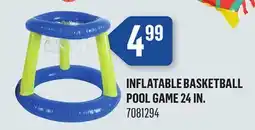 Canac Inflatable Basketball Pool Game 24 in offer