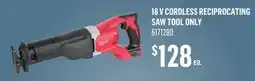 Canac 18 V Cordless Reciprocating Saw Tool Only offer