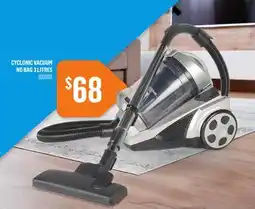 Canac Cyclonic Vacuum No Bag 3 Litres offer
