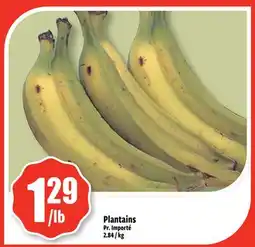 Bonanza Plantains offer