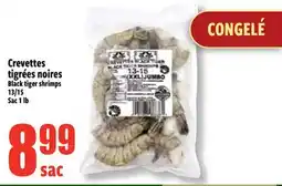 Bonanza Crevettes tigrées noires offer
