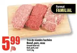 Bonanza Boeuf, porc, veau offer