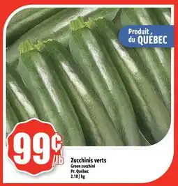 Bonanza Zucchini verts offer