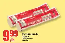 Bonanza Provolone tranché Saputo offer