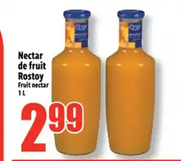 Bonanza Nectar de fruit Rostoy offer