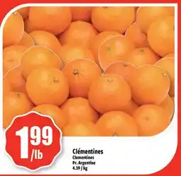 Bonanza Clémentines offer