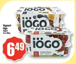 Bonanza Yogourt iögo offer