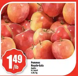 Bonanza Pommes Royale-Gala offer