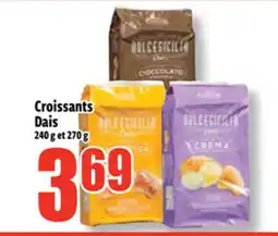 Bonanza Croissants Dais offer