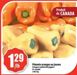 Bonanza Piments oranges ou jaunes offer