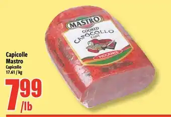 Bonanza Capicolle Mastro offer