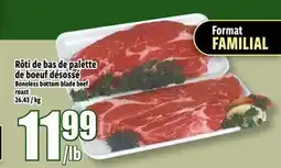 Bonanza Rôti de bas de palette de bœuf désossé offer