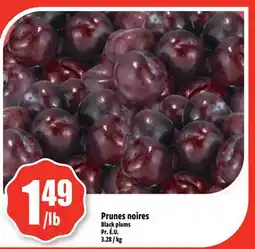 Bonanza Prunes noires offer