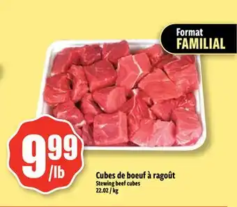 Bonanza Cubes de bœuf à ragout offer