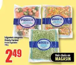 Bonanza Frosty Farmer Frozen vegetables offer