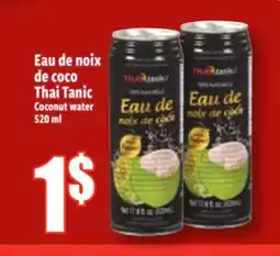 Bonanza Eau de noix de coco Thai Tanic offer
