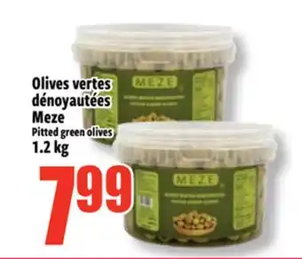 Bonanza Olives vertes dénoyautées Meze offer