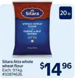 Walmart Sitara Atta whole wheat flour offer