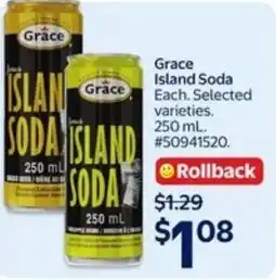 Walmart Grace Island Soda offer