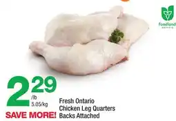 Highland Farms Fresh Ontario Chicken Leg Quarters offer