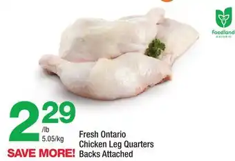 Highland Farms Fresh Ontario Chicken Leg Quarters offer