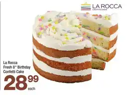 Highland Farms La Rocca Fresh 8 Birthday Confetti Cake offer