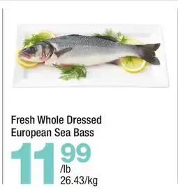 Highland Farms Fresh Whole Dressed European Sea Bass offer