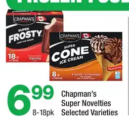Highland Farms Chapman's Super Novelties offer