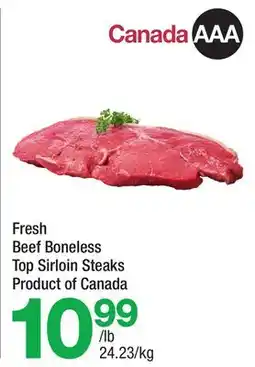 Highland Farms Fresh Beef Boneless Top Sirloin Steaks offer