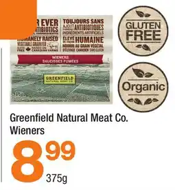 Highland Farms Greenfield Natural Meat Co. Wieners offer